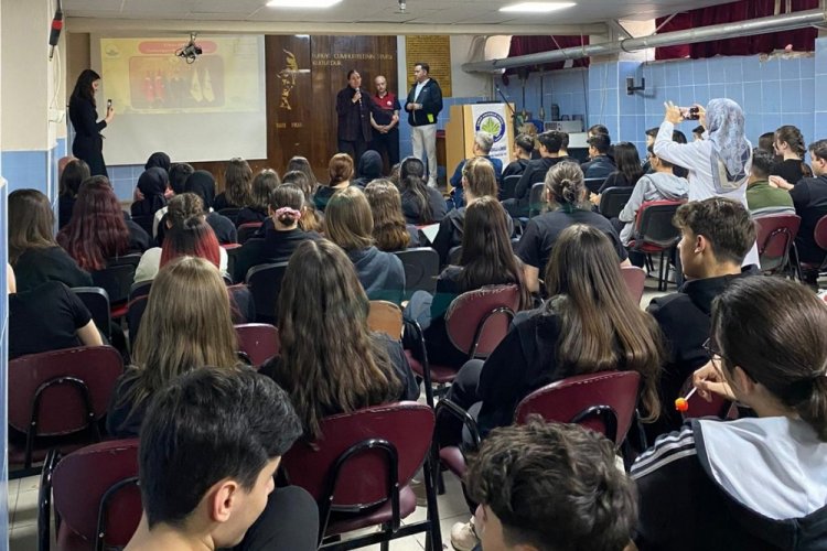 Bursa'da 'Dünya İklim Günü'nde öğrenciler bilgilendirildi