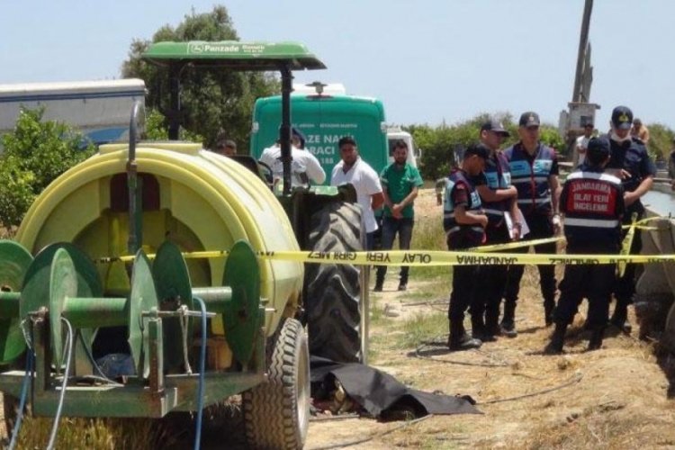 Mersin'de 15 yaşındaki kız &ccedil;ocuğu feci şekilde can verdi!