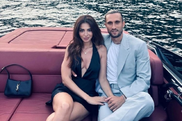 &Uuml;nl&uuml; oyuncu Melisa Aslı Pamuk ile milli futbolcu Yusuf Yazıcı evlendi