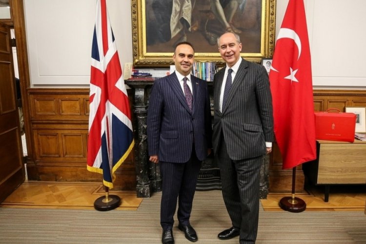 Mehmet Fatih Kacır, Londra'da yatırımcılarla g&ouml;r&uuml;şt&uuml;