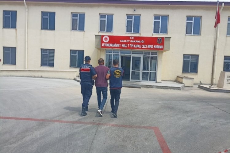Afyonkarahisar'da 17 yıl 13 ay hapis cezası ile aranan şahıs yakalandı