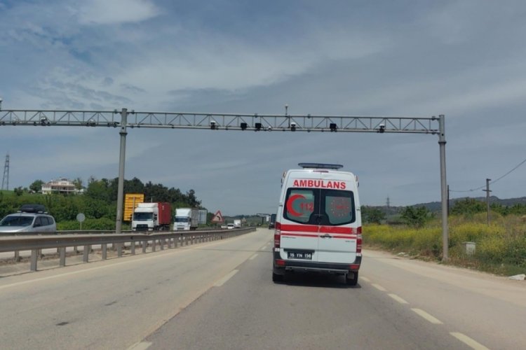 Bursa'da hastaya ulaşmak isteyen ambulanslara EDS'den ceza yağdı