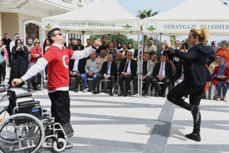 Bursa Osmangazi Belediyesi, engelliler haftasını unutmadı