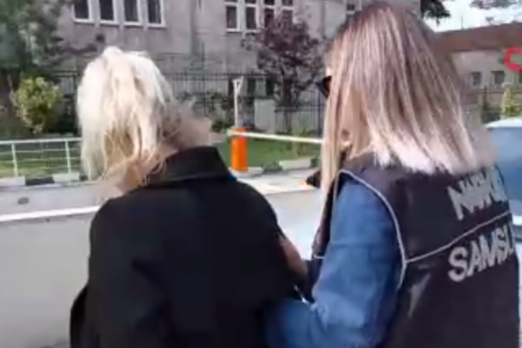 Samsun'da uyuşturucuyla yakalanan kadın tutuklandı