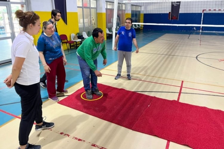 Muğla'da engelsiz bilyeler yarıştığı bocce sporu izleyicilerden tam not aldı