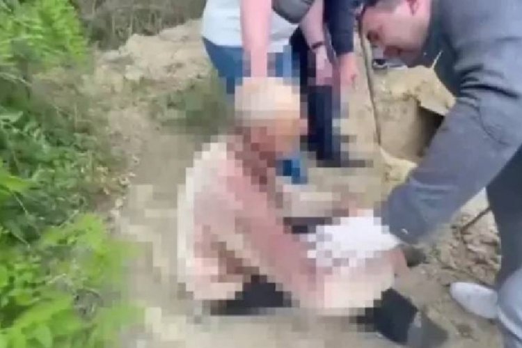 Moldova'da diri diri gömülen adam, 4 gün sonra kurtarıldı