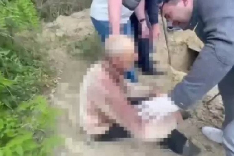 Moldova'da diri diri g&ouml;m&uuml;len adam, 4 g&uuml;n sonra kurtarıldı