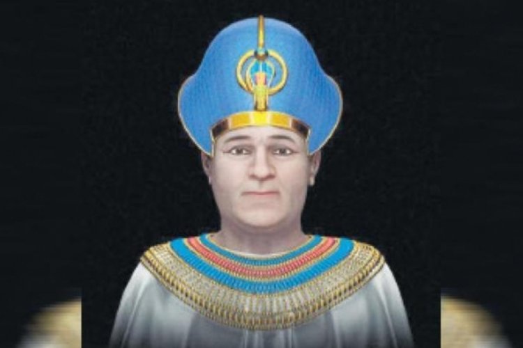En zengin firavun Amenhotep'a dijital y&uuml;z yapıldı