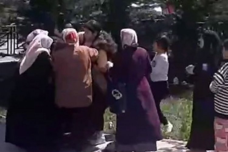 İstanbul'da oyun parkında veliler birbirine girdi