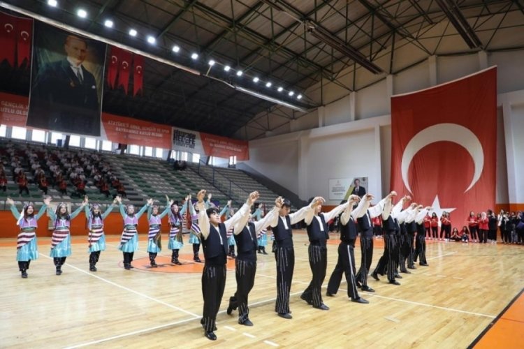 Bursa İneg&ouml;l'de 19 Mayıs coşkusu