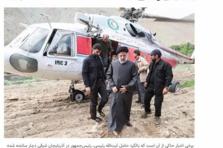 İran Cumhurbaşkanı Reisi'yi taşıyan helikopter kaza yaptı