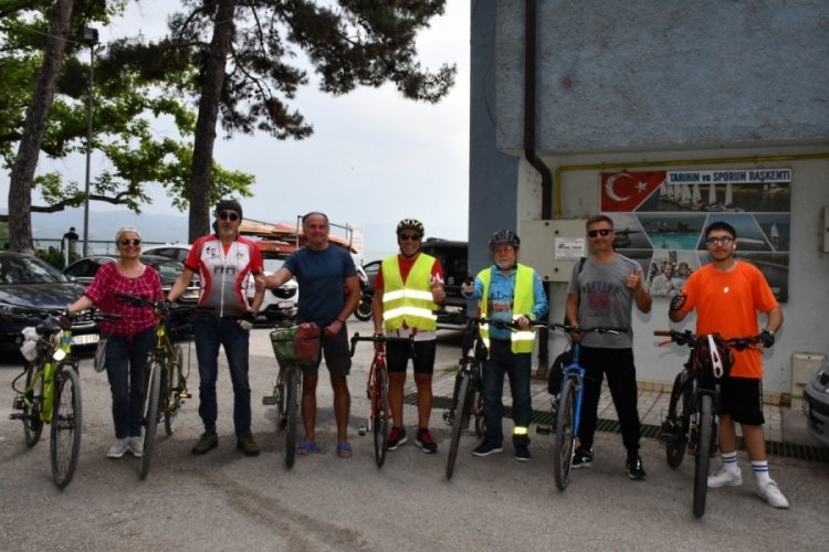 İznik'te triatlon yarışması d&uuml;zenlendi