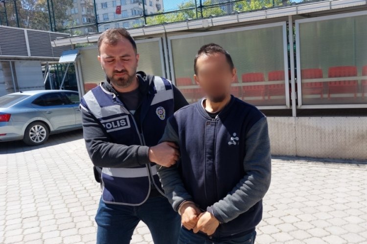 Samsun'da aranan hırsız asans&ouml;r makine dairesinde yakalandı!