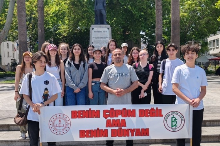 Bursa Erkek Lisesi'nden 19 Mayıs'ta temiz &ccedil;evre farkındalığı