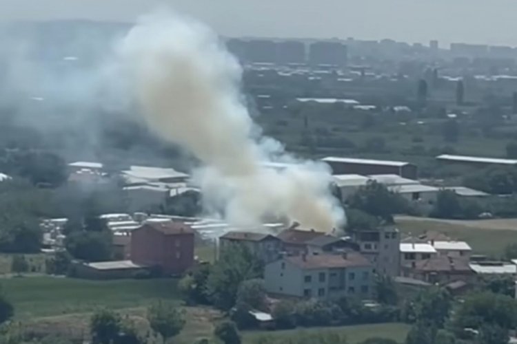 Bursa'da korkutan ev yangını!