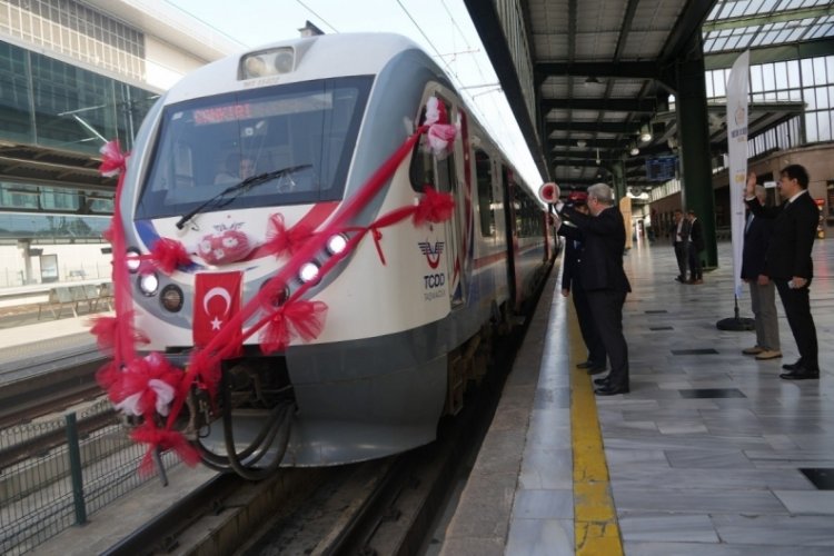 &Ccedil;ankırı'da Turistik Tuz Ekspresi ilk seferini yaptı! Yolculardan yoğun ilgi g&ouml;rd&uuml;