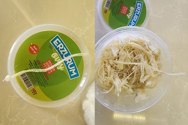 Peynirin i&ccedil;inden &ccedil;ıkan şey 'yok artık' dedirtti