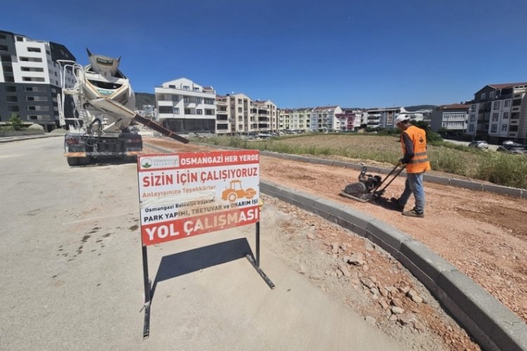 Demirtaş'a yeni kaldırım ve bisiklet yolları