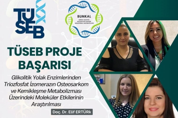 BUMKAL ekibinden T&Uuml;SEB proje başarısı