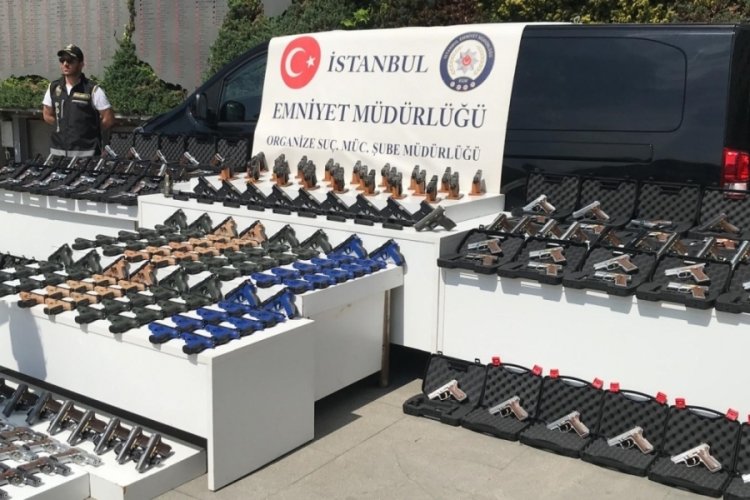 İstanbul'da yasadışı silah ticareti operasyonu