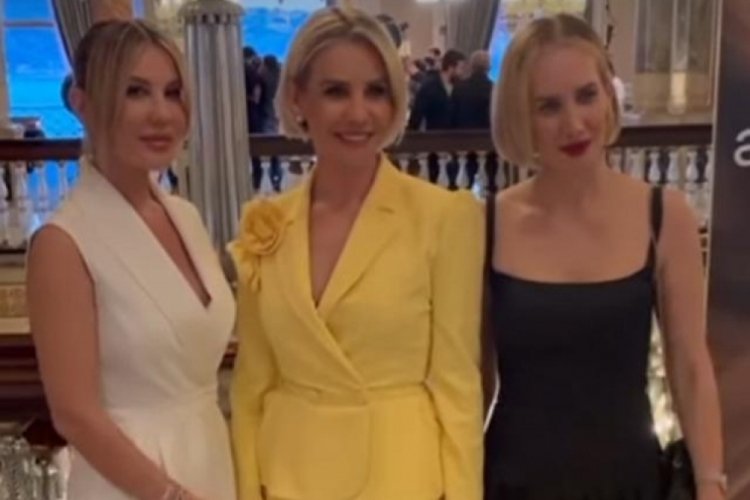 Esra, Eda, Bihter kardeşler davette!