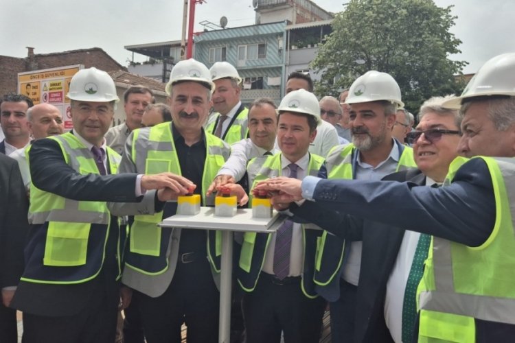 Osmangazi Belediyesi &Ccedil;irişhane Spor Kul&uuml;b&uuml; Lokali'nin temeli atıldı