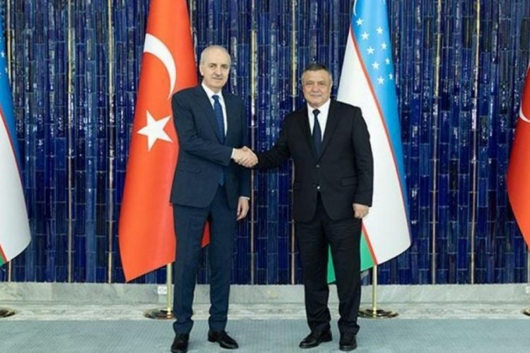 TBMM Başkanı Kurtulmuş, İsmailov ile g&ouml;r&uuml;şt&uuml;