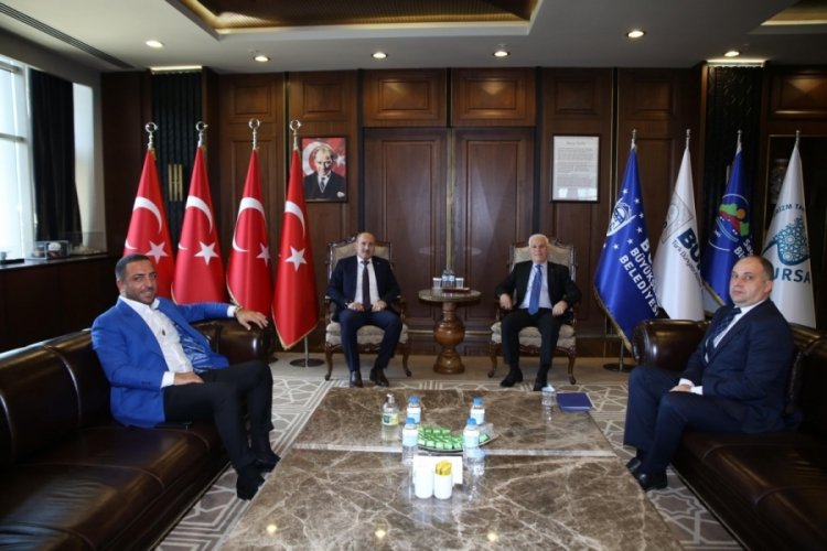 Başkan Bozbey'e Emniyet'ten ziyaret