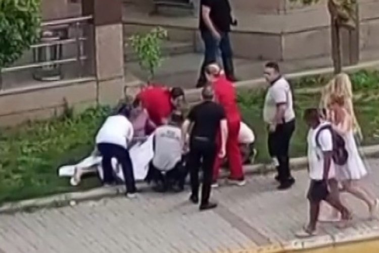 Antalya'da hastane balkonundan düşen kişi yaralandı