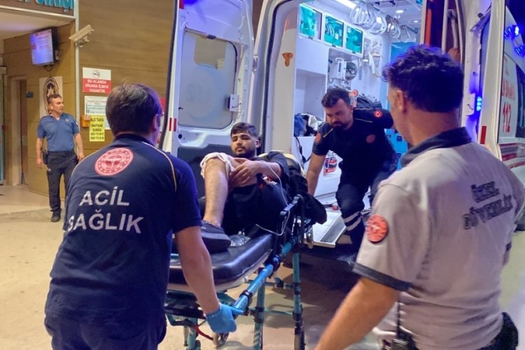 Bursa'da silahlı kavgada bir kişi yaralandı