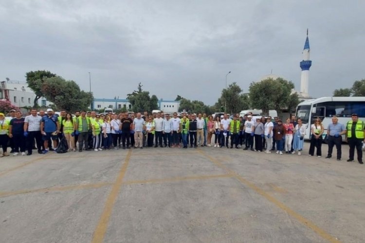 Bodrum'da genel temizlik seferberliği ikinci etabını tamamladı