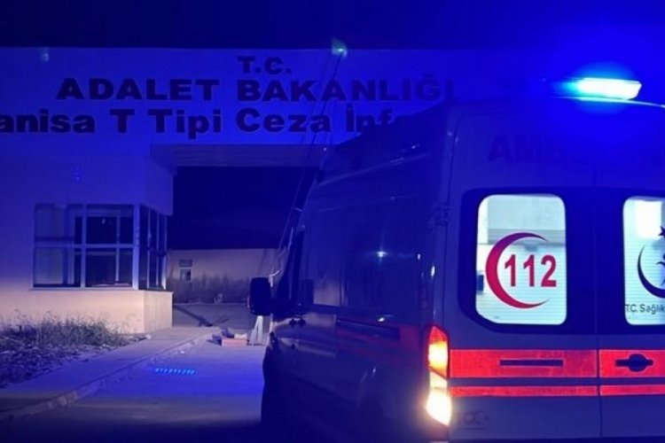Manisa'da cezaevinde yangın!