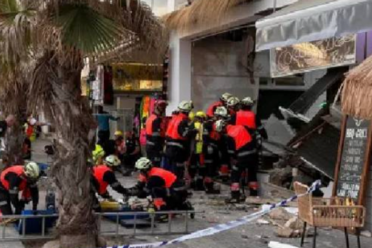 İspanya'da bar &ccedil;&ouml;kt&uuml;! &Ouml;l&uuml; ve yaralılar var