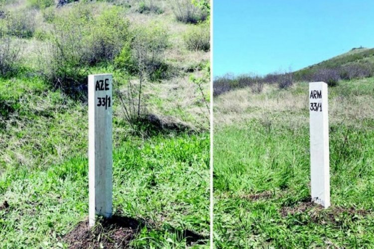 Azerbaycan'dan yeni zafer: Sınır hattı belirlendi, Gazah il&ccedil;esinin 4 k&ouml;y&uuml; ​​Azerbaycan'a iade edildi