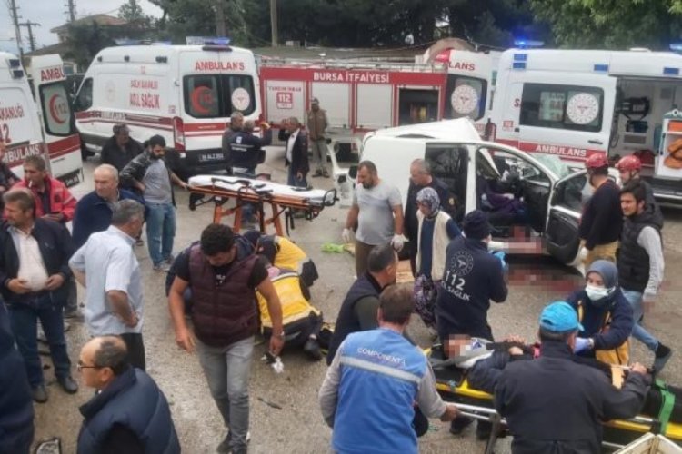 Bursa'da kahreden kaza: 3 ölü 4 yaralı