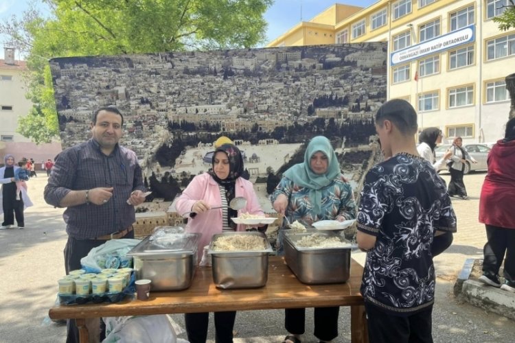 Bursa'dan Filistin'e yardım