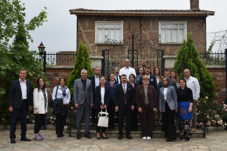 Yıldırım Belediye Başkanı Yılmaz, Anette Kramme ve heyetini ağırladı