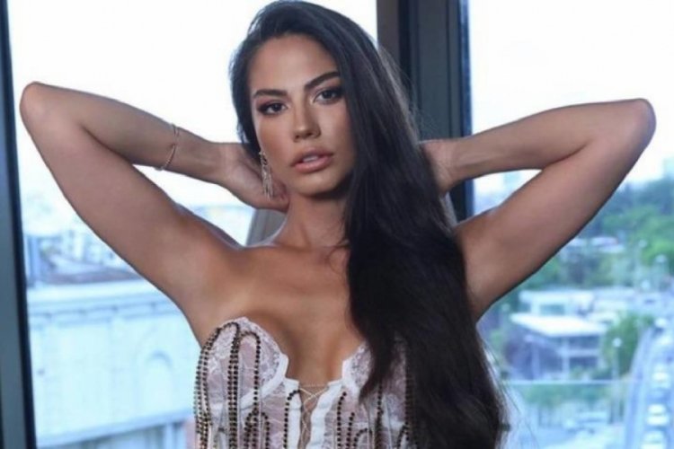 Demet &Ouml;zdemir'den yatak pozu!