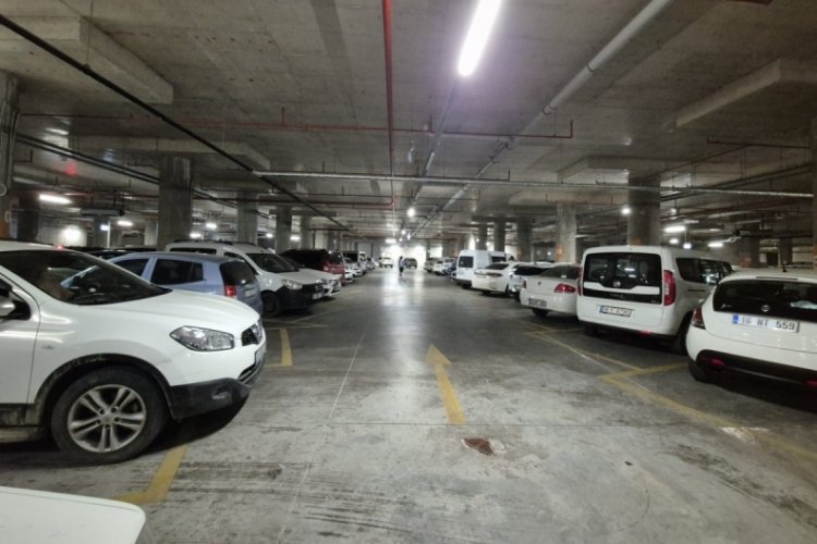 Bursa Şehir Hastanesi'nde aracını park edenler bir daha bulamıyor!