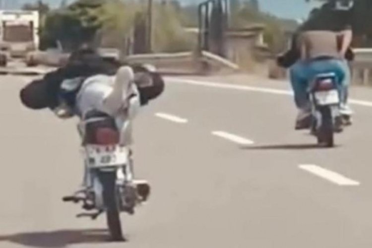 Iğdır'da 'Çılgın motosikletçiler ölüme meydan okudu' diye paylaşım yaptılar! 20 bin lira ceza