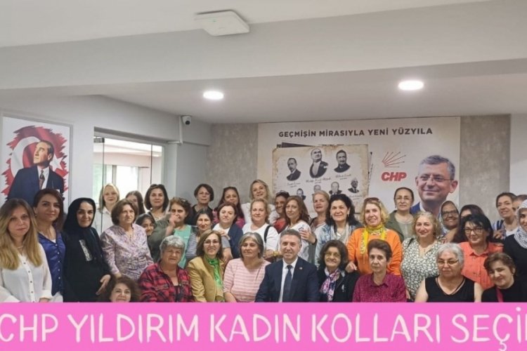 Bursa Yıldırım ilçesinde Cumhuriyet Halk Partisi (CHP) İlçe Kadın Kolları seçimi!