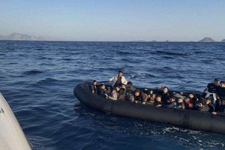Muğla'da 22 d&uuml;zensiz g&ouml;&ccedil;men kurtarıldı
