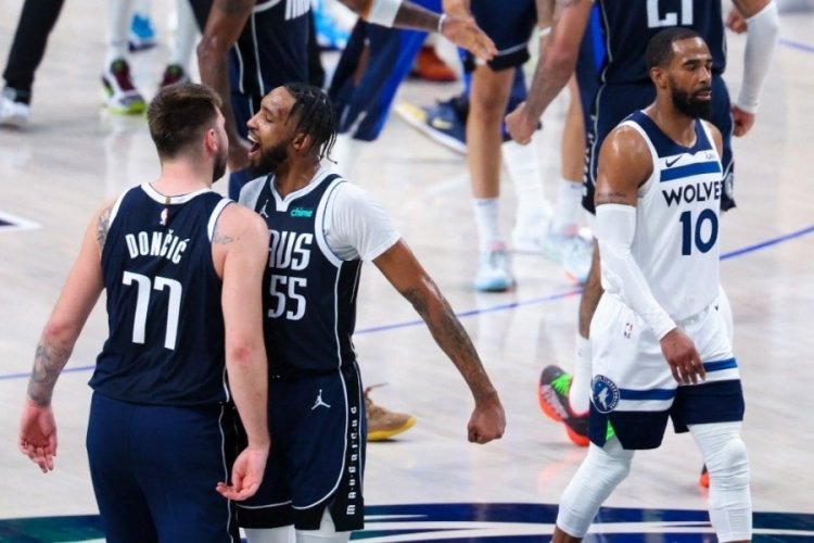 Dallas Mavericks, Minnesota Timberwolves'u yenerek seriyi 3-0 yaptı