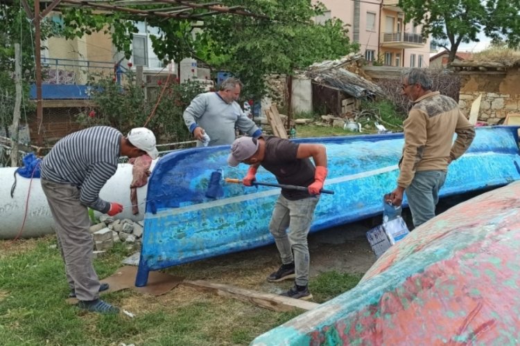 Konya'da tatlı su balığı avcıları sezon hazırlıklarına başladı