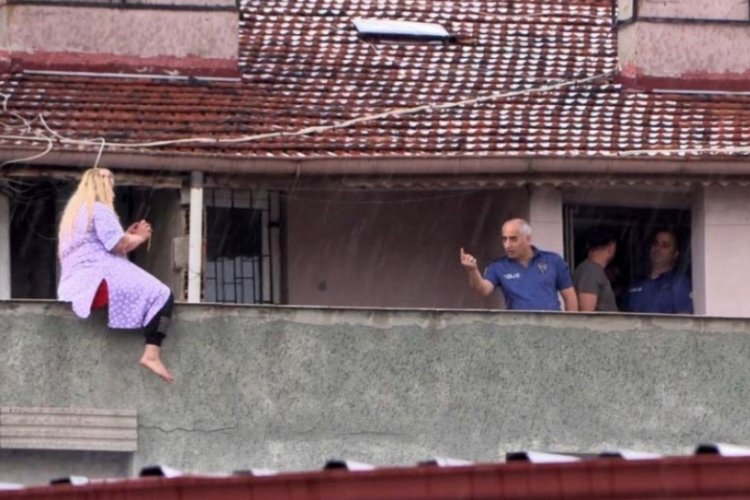 Isparta'da intihara teşebb&uuml;s eden kadını ekipler ikna etti