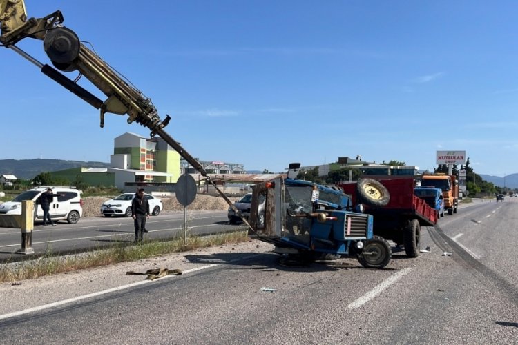 Balıkesir G&ouml;nen'de trafik kazası: 2 yaralı