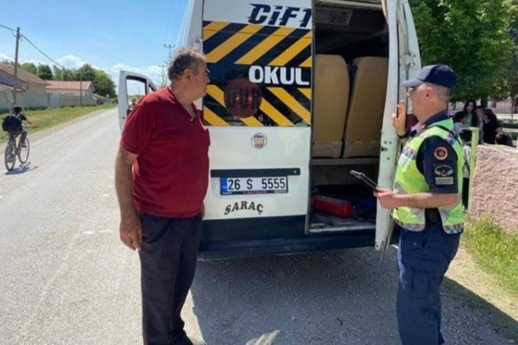 Eskişehir'de servis ara&ccedil;larına denetim!