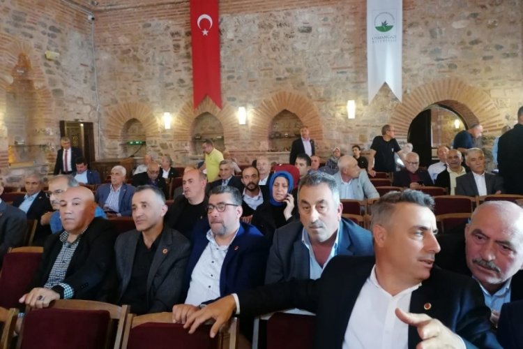 Bursa'da Osmangazi Muhtarlar Derneği kongresi yapıldı