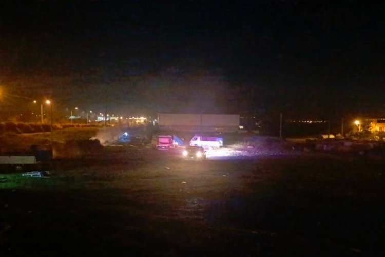 Bursa'da hem vatandaş hem polis ekipleri her gece yakılan ateşten bıktı!