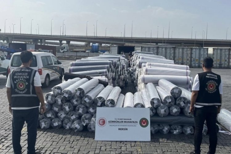 Mersin'de tarihi yakalama: 1 milyar TL'lik ka&ccedil;ak&ccedil;ılık &ouml;nlendi
